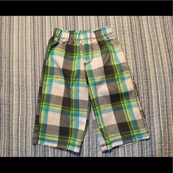 🎁GIFT🎁 CARTER’S plaid baby trousers, 12 months - Picture 2 of 10